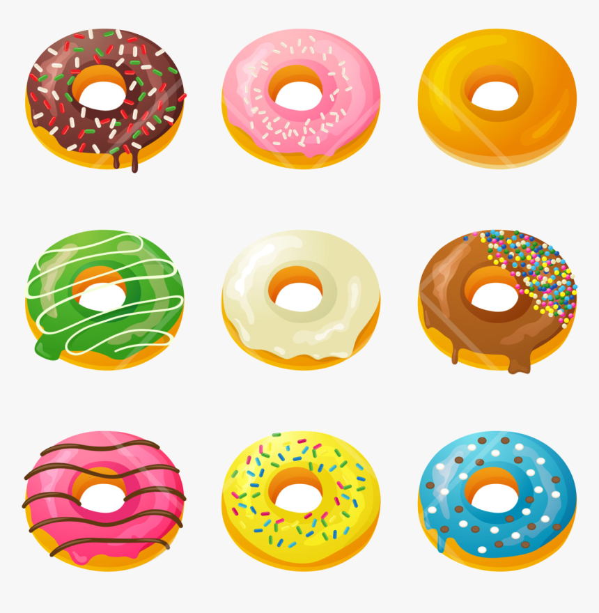 Detail Donut Clipart Transparent Nomer 31