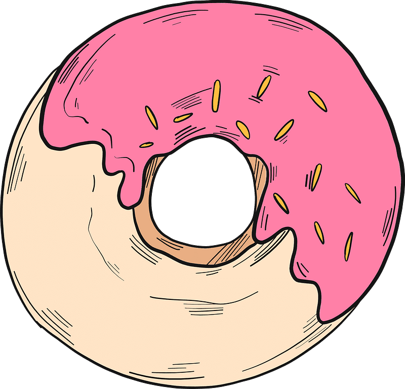 Detail Donut Clipart Transparent Nomer 47