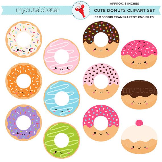 Detail Donut Images Clip Art Nomer 25