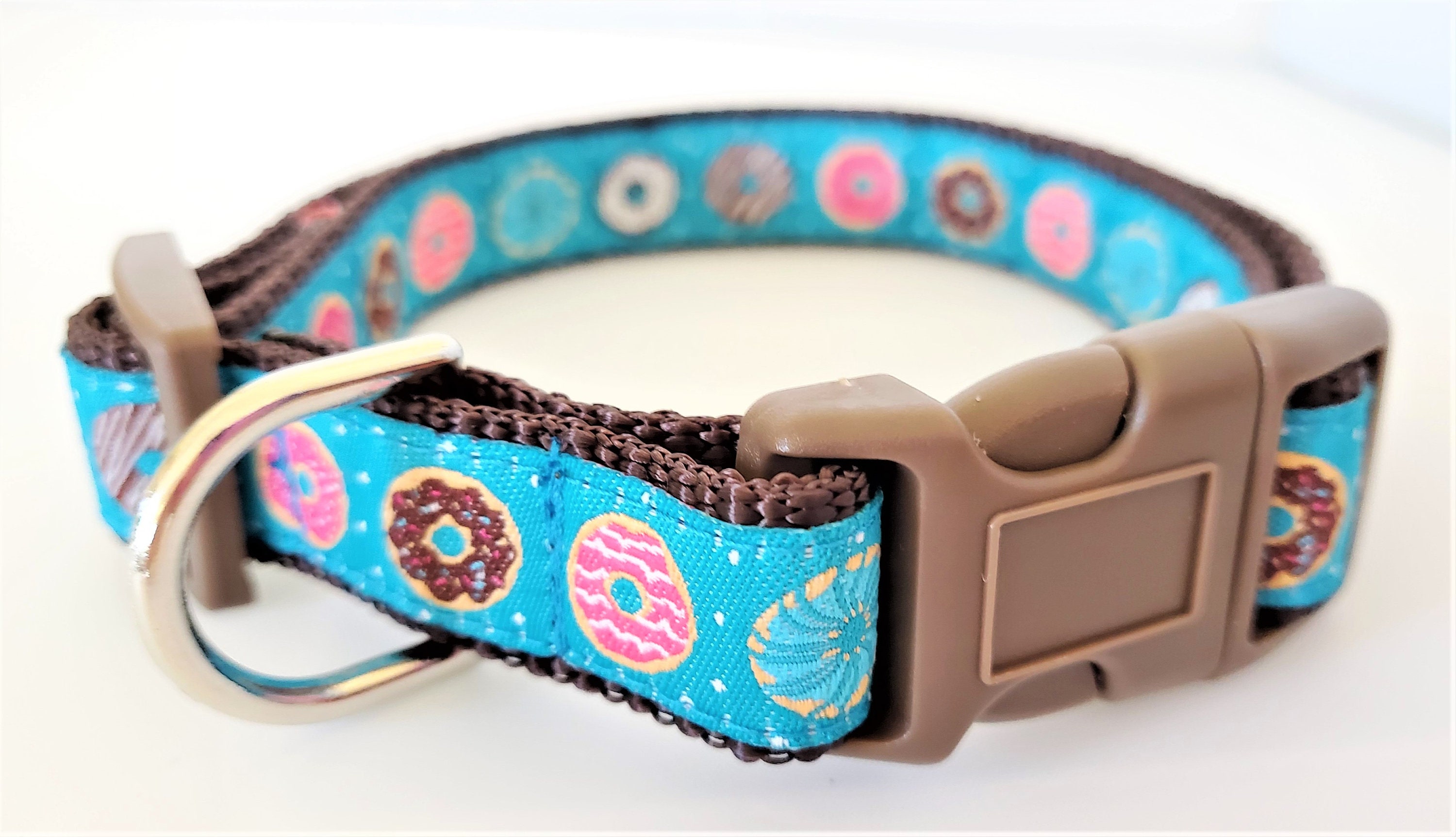 Detail Donut Print Dog Collar Nomer 2