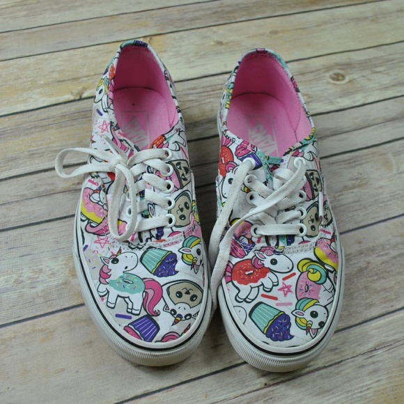 Detail Donut Print Vans Nomer 21