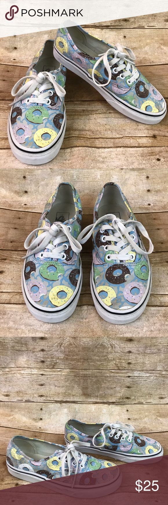 Detail Donut Print Vans Nomer 28