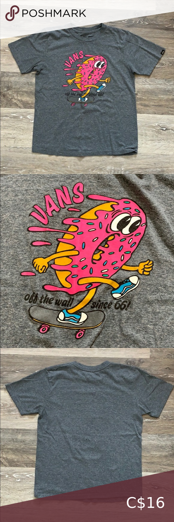 Detail Donut Print Vans Nomer 37