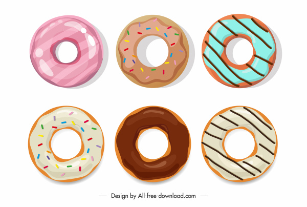 Detail Donut Vector Free Nomer 13
