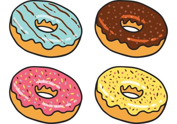 Detail Donut Vector Free Nomer 14