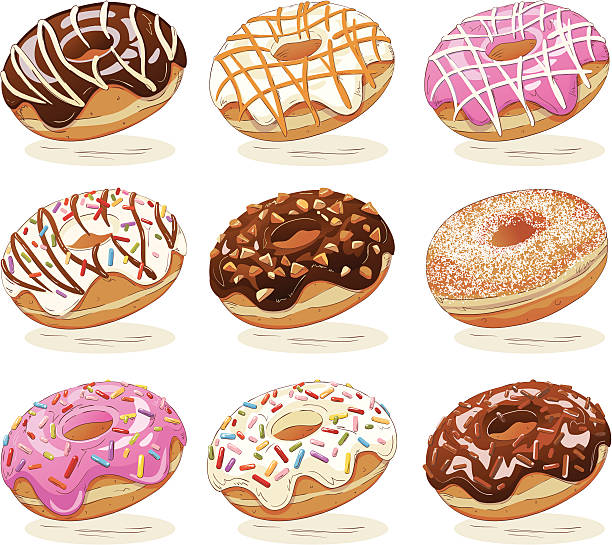 Detail Donut Vector Free Nomer 31