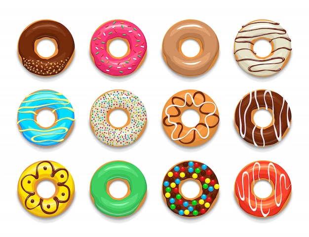Detail Donut Vector Free Nomer 32