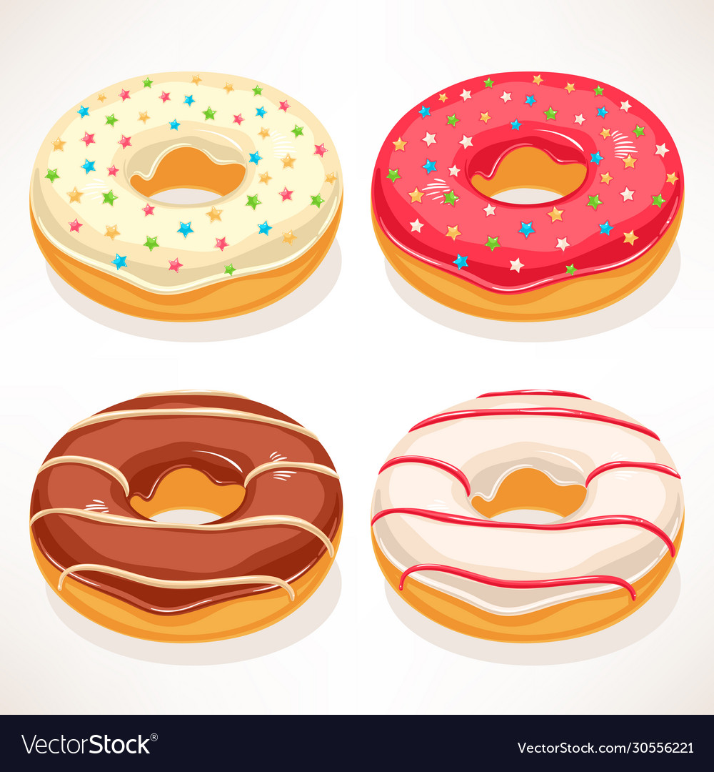 Detail Donut Vector Free Nomer 39