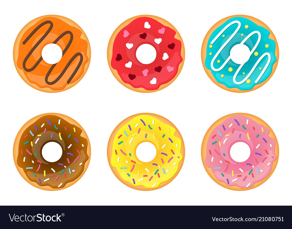 Detail Donut Vector Free Nomer 47