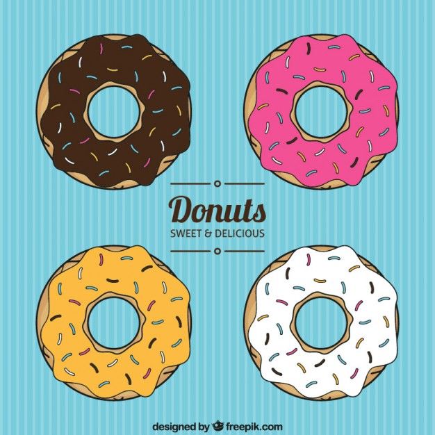 Detail Donut Vector Free Nomer 8