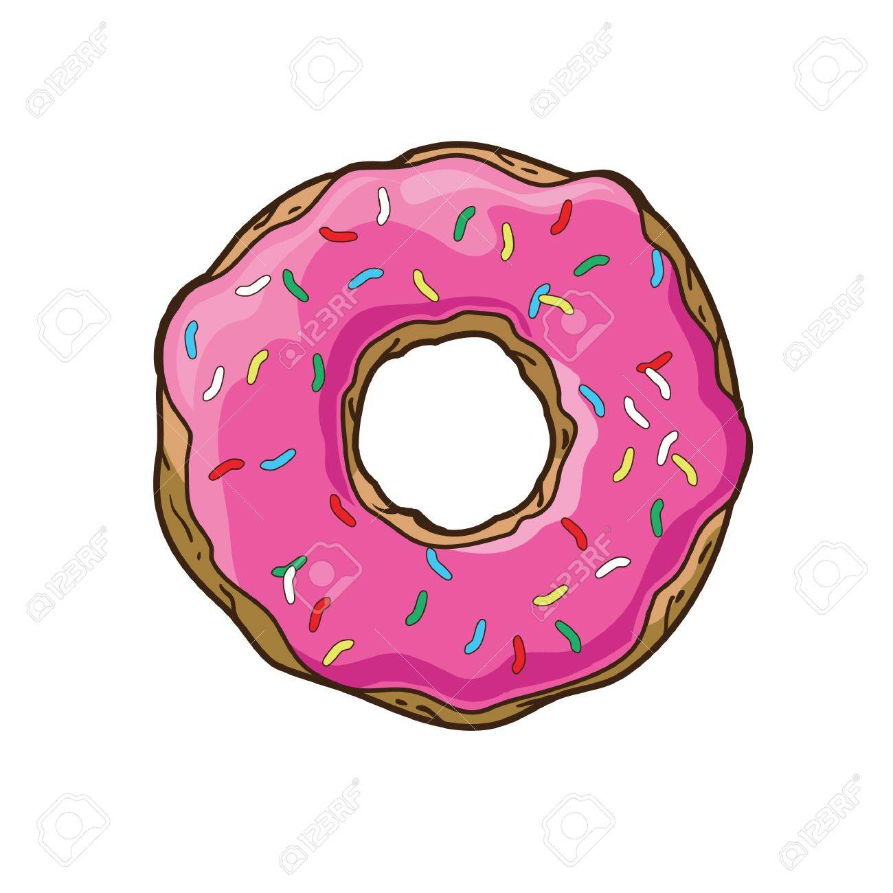 Detail Donut Vector Free Nomer 9