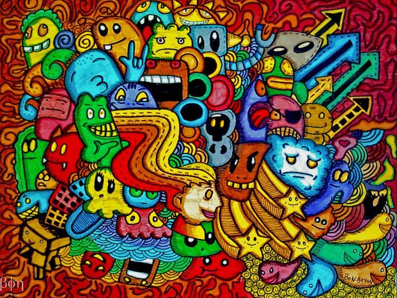 Detail Doodle Art Full Colour Nomer 22