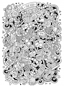 Detail Doodle Art Full Colour Nomer 50