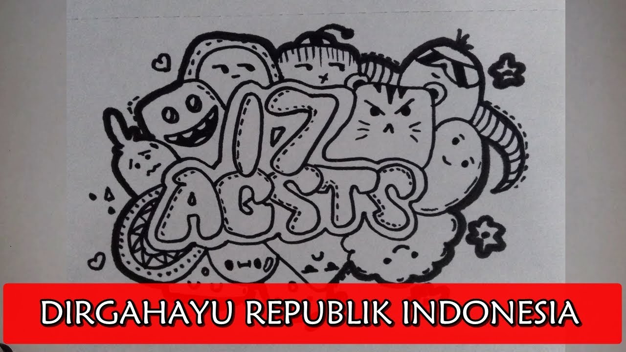 Detail Doodle Art Kemerdekaan Indonesia Nomer 5