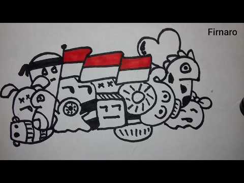 Detail Doodle Art Kemerdekaan Indonesia Nomer 40