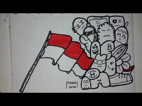 Detail Doodle Art Kemerdekaan Indonesia Nomer 8