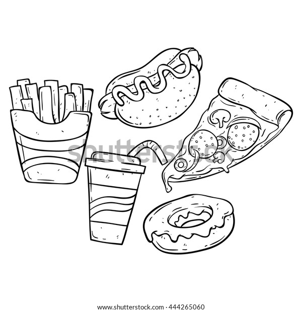 Detail Doodle Art Makanan Nomer 49