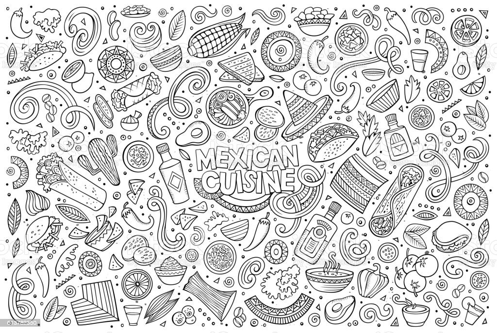 Detail Doodle Art Makanan Nomer 7