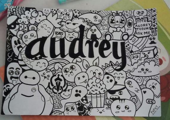 Detail Doodle Art Nama Nomer 19