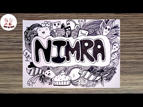 Detail Doodle Art Nama Nomer 20