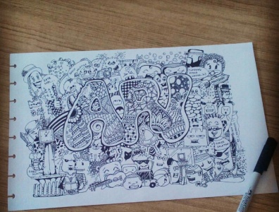 Detail Doodle Art Nama Nomer 32