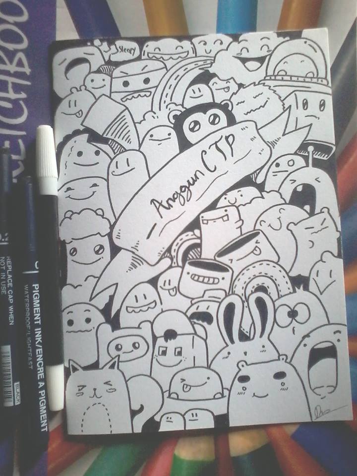 Detail Doodle Art Nama Nomer 50