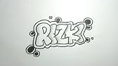 Detail Doodle Art Nama Rizky Nomer 38