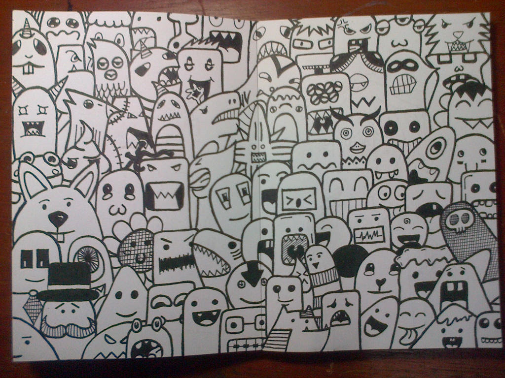 Detail Doodle Art Nama Rizky Nomer 48