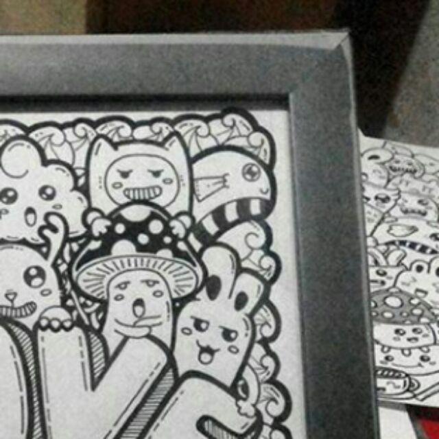 Detail Doodle Art Nama Rizky Nomer 50