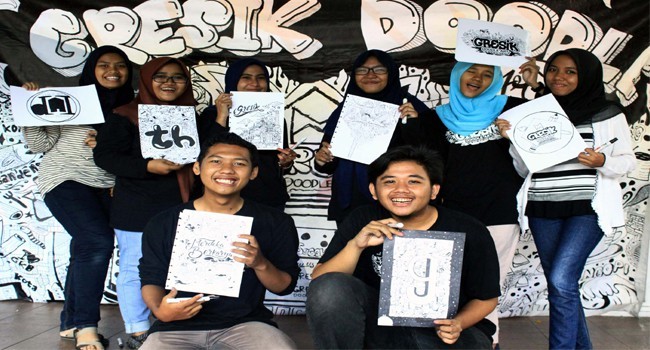 Detail Doodle Art Nama Rizky Nomer 51