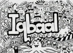 Detail Doodle Art Name Putri Nomer 15