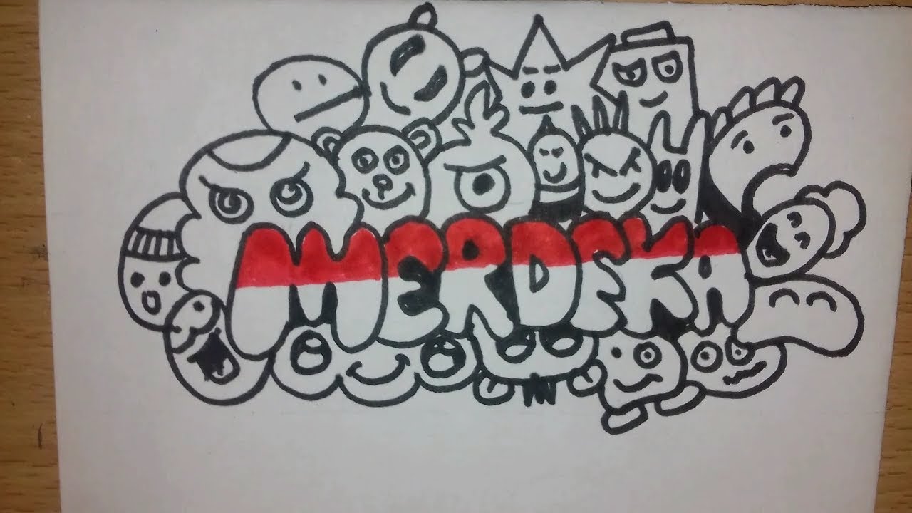 Detail Doodle Art Name Simple Keren Nomer 31