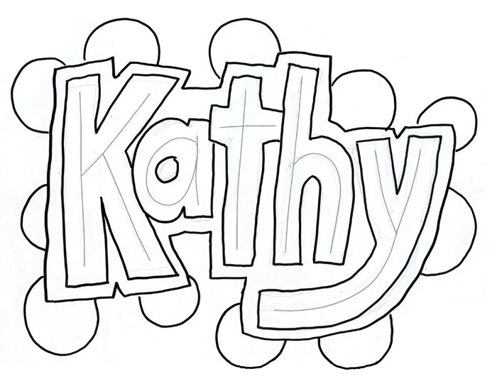 Detail Doodle Art Name Simple Keren Nomer 34