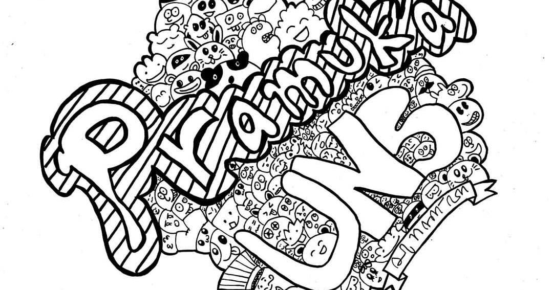 Detail Doodle Art Pramuka Nomer 22