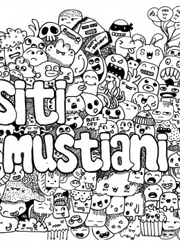 Detail Doodle Art Pramuka Nomer 24