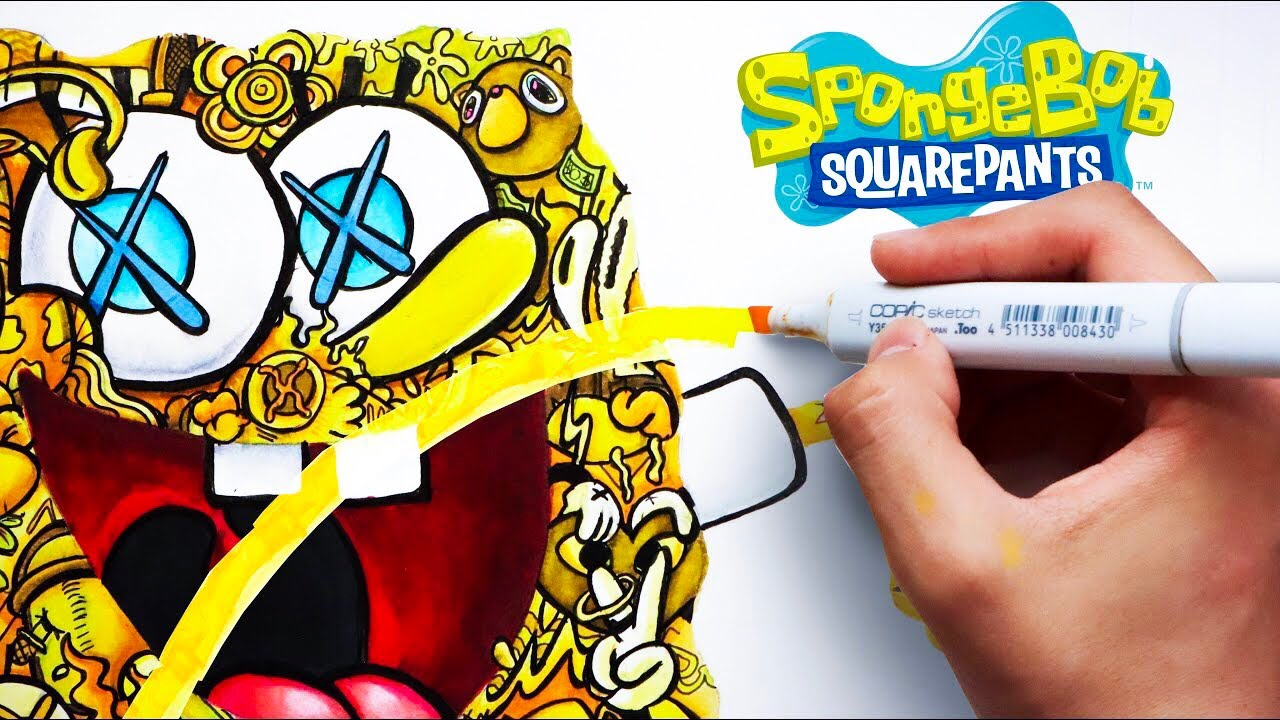 Detail Doodle Art Spongebob Nomer 20