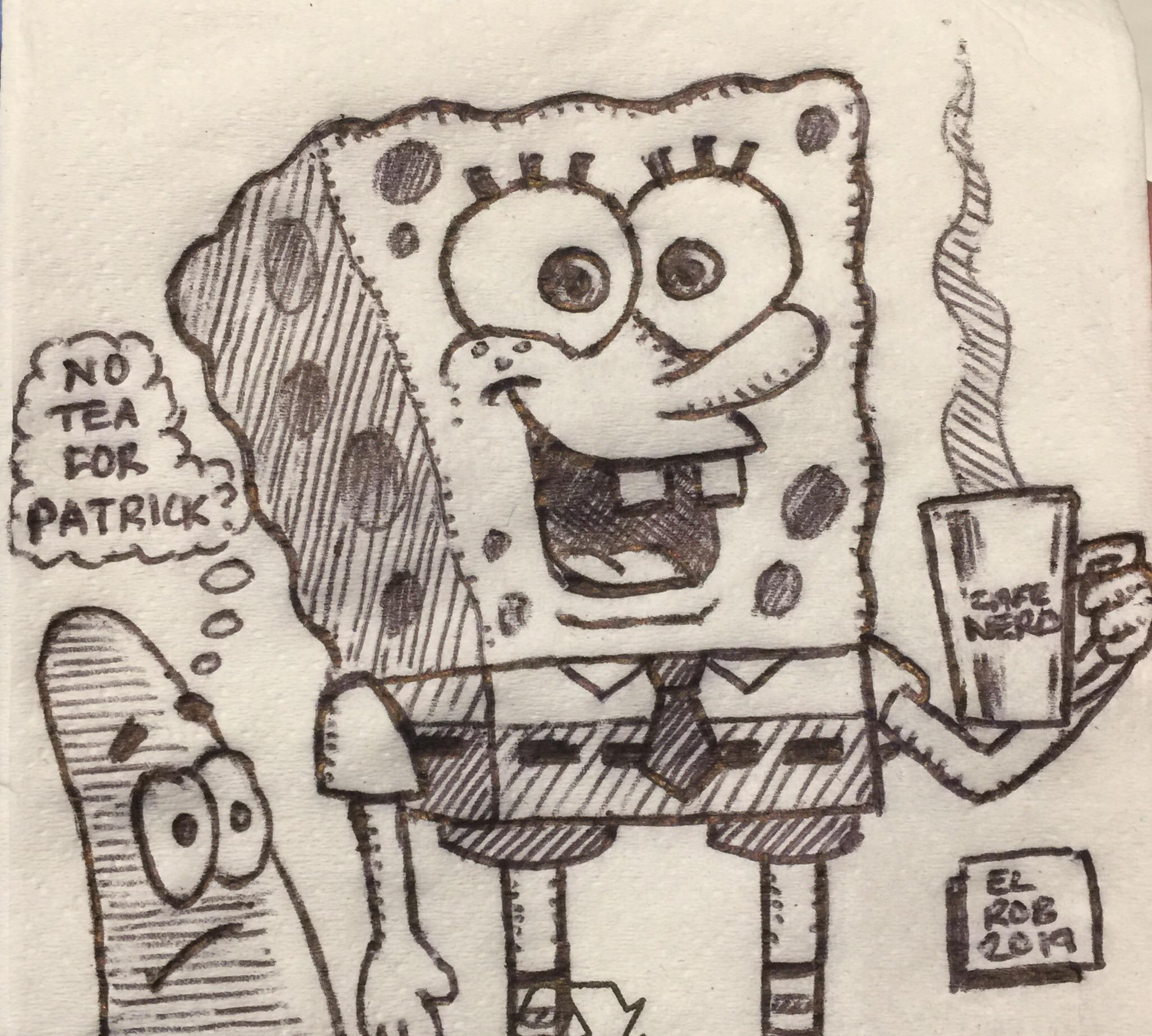Detail Doodle Art Spongebob Nomer 21
