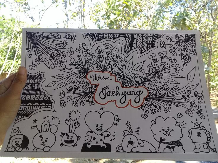 Detail Doodle Art Ulang Tahun Nomer 24