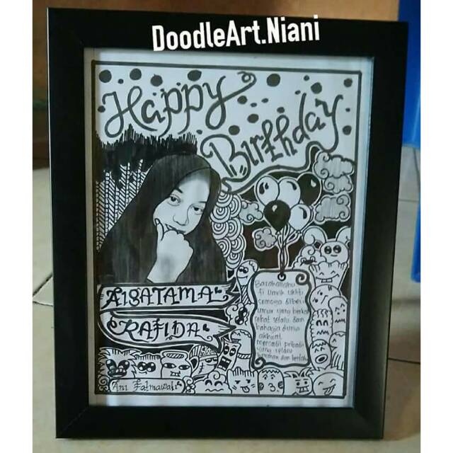 Detail Doodle Art Ulang Tahun Nomer 28