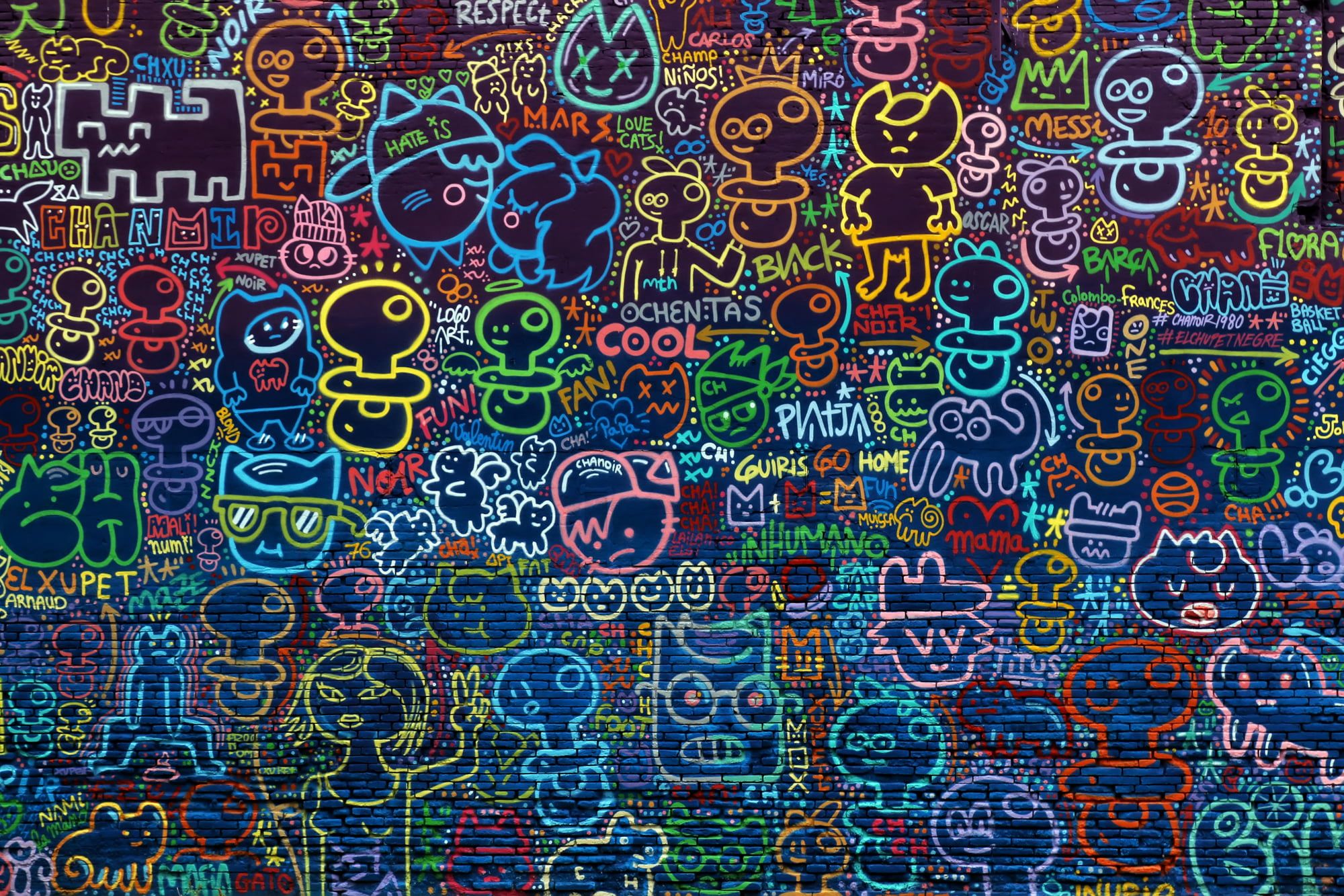 Detail Doodle Art Wallpaper Hd Nomer 2