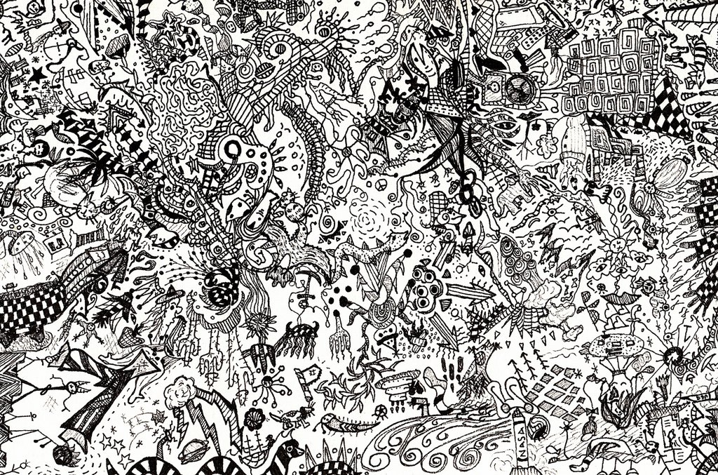 Detail Doodle Art Wallpaper Hd Nomer 39