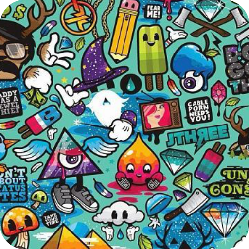 Detail Doodle Art Wallpaper Hd Nomer 42