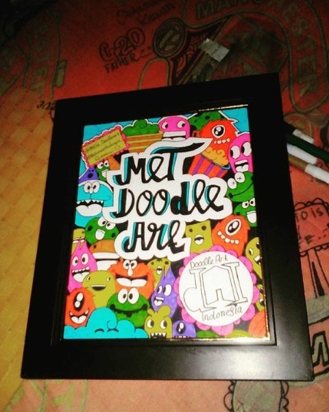 Detail Doodle Art Warna Nomer 28