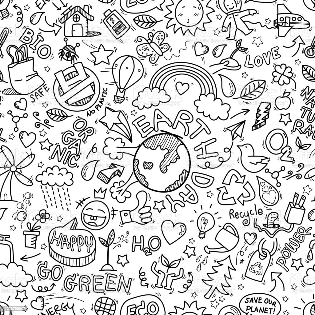 Detail Doodle Background Nomer 12