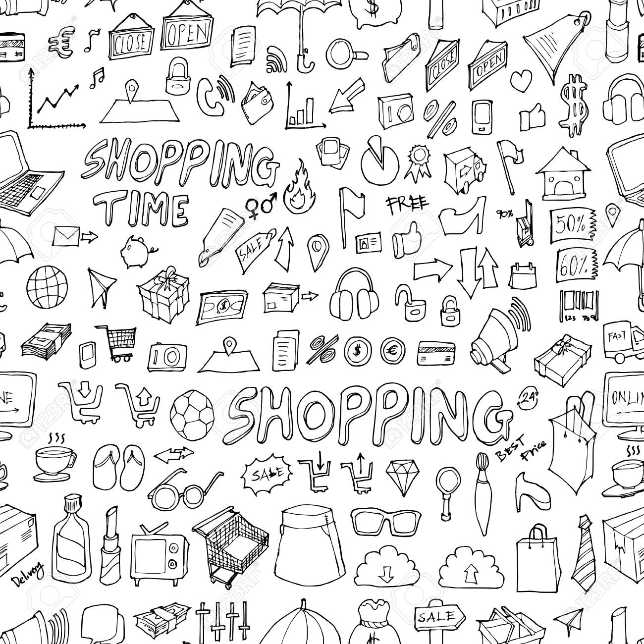 Detail Doodle Background Nomer 55