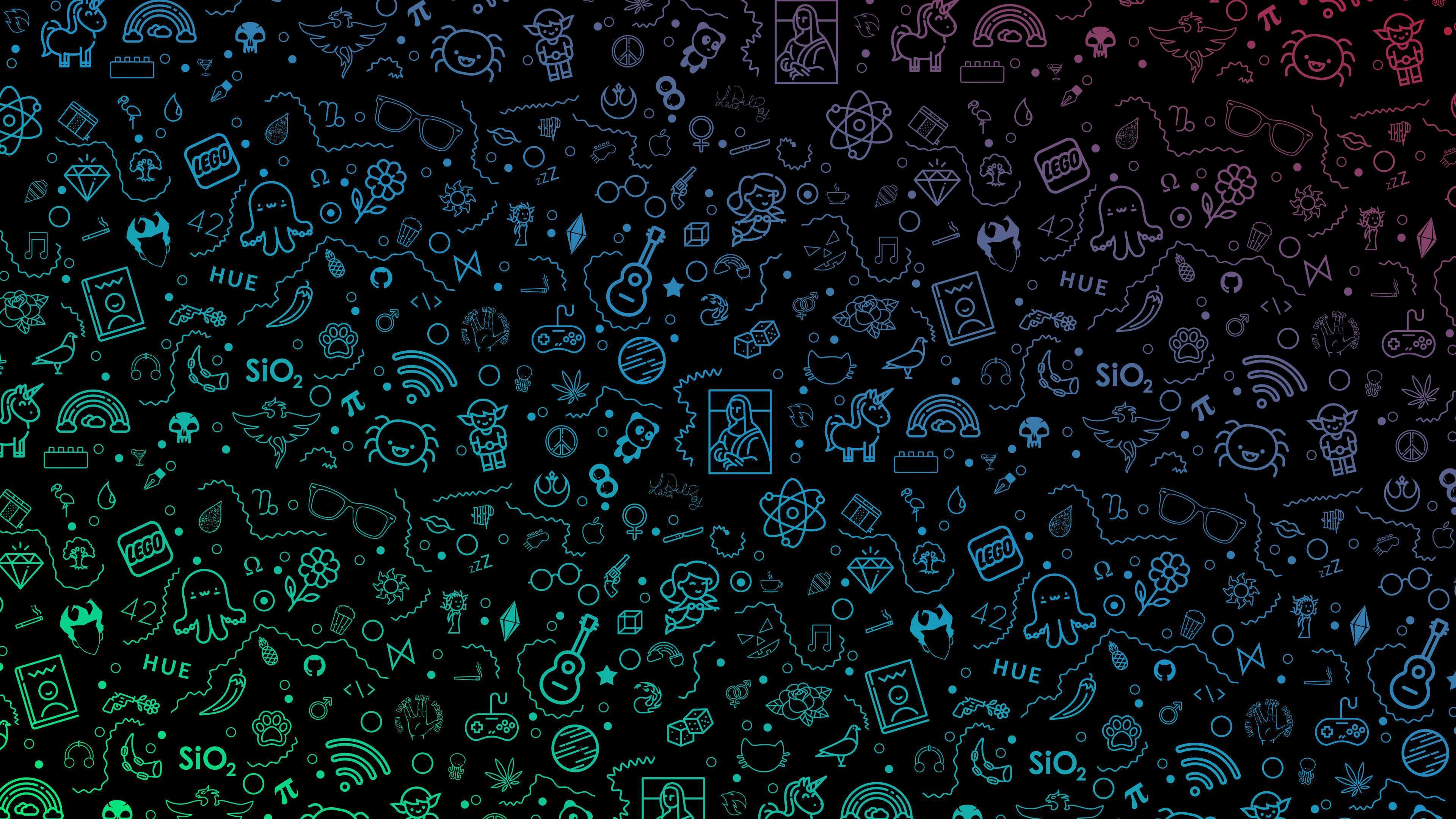 Detail Doodle Background Nomer 7
