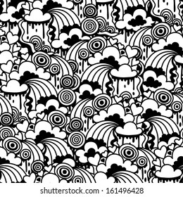 Detail Doodle Black And White Nomer 53