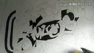 Detail Doodle Di Dinding Kamar Nomer 34