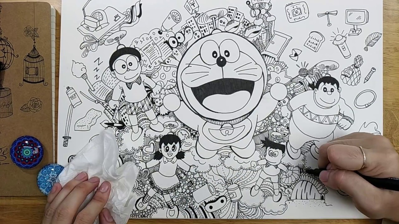 Doodle Doraemon - KibrisPDR