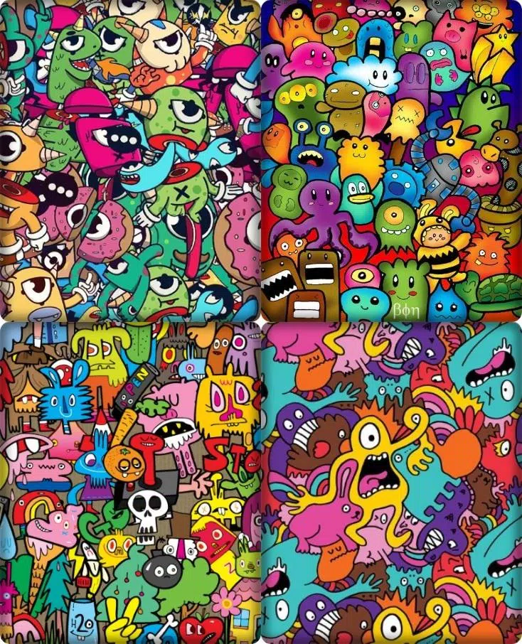 Detail Doodle Full Color Nomer 17